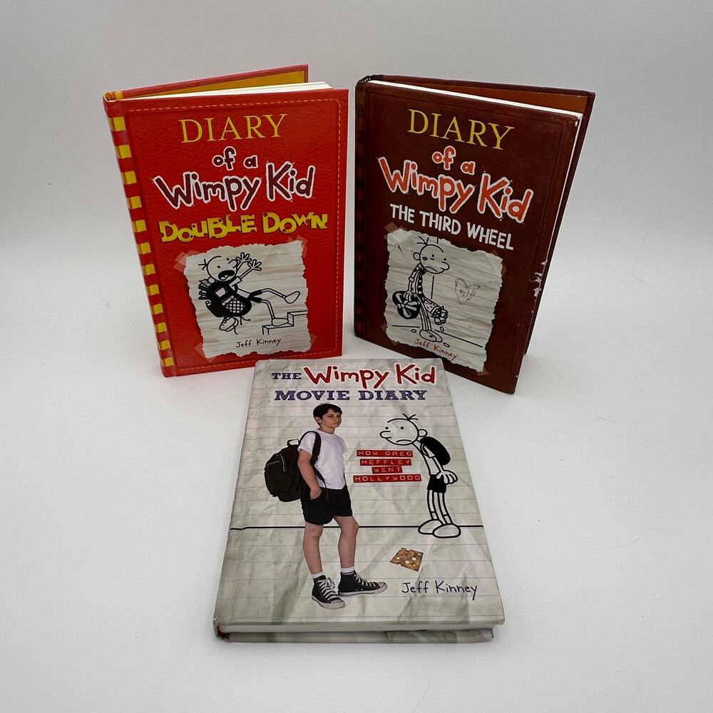 Diary of a Wimpy Kid Double Down, The Third Wheel, Movie Diary Set 3